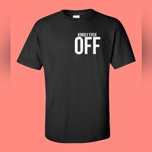 Black Short Sleeve Shirt Graphic Tee